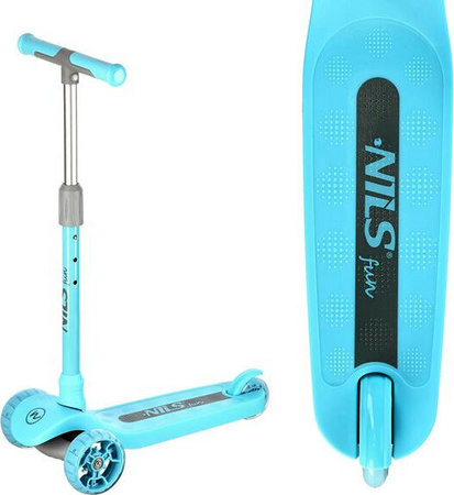 Hulajnoga dziecięca Nils fun hlb09 turquoise