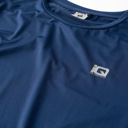 Męska koszulka treningowa z krótkim rękawem IQ Toros medieval blue rozmiar XXL