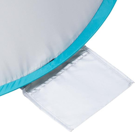 Namiot plażowy samorozkładający podłoga Nils Camp NC3173 szaro-turkusowy