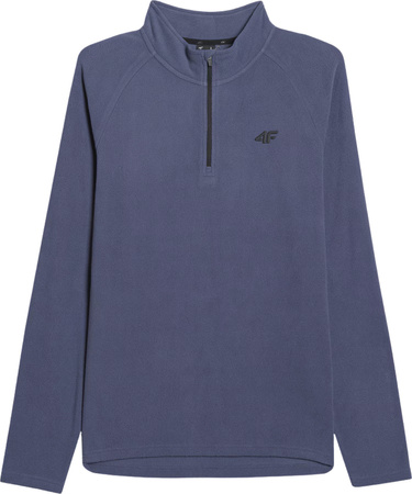 Bluza polarowa męska 4F M065 denim 4FWAW25UFLEM065 32S