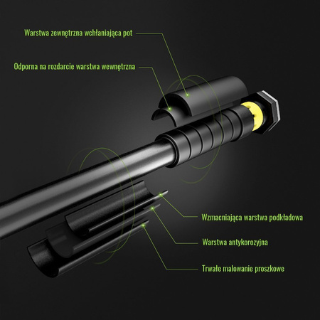 Drążek rozporowy HMS Premium DD200 66,5-100 cm