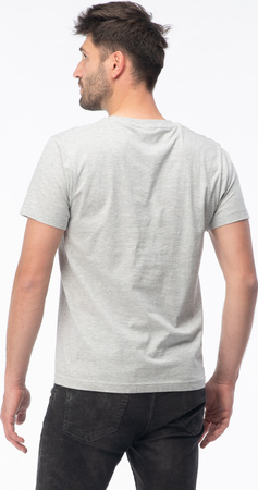 Męska Koszulka Z Krótkim Rękawem Mando sleet/black rozmiar XXL