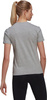 Koszulka damska adidas Essentials Slim T-shirt szara GL0785