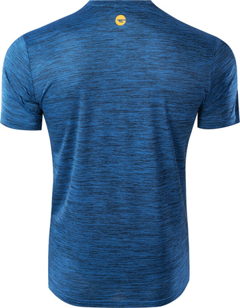 Męska koszulka treningowa z krótkim rękawem Hi-tec Hicti niebieska rozmiar XL