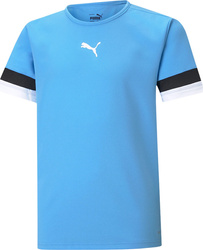 Koszulka dla dzieci Puma teamRISE Jersey Jr błękitna 704938 18