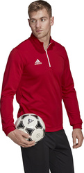 Bluza męska adidas Entrada 22 Training Top czerwona H57556