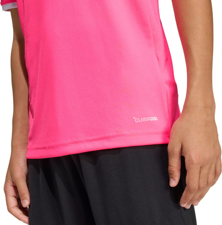 Koszulka dla dzieci adidas Entrada 26 Jersey różowa KE9846