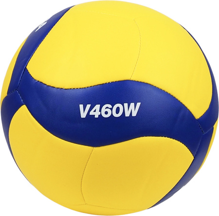 Piłka siatkowa Mikasa V460W żółto-niebieska
