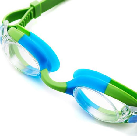 Okularki pływackie Nils aqua nqg700af zielony junior