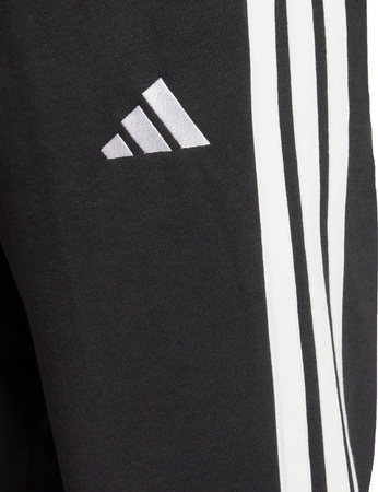 Spodnie męskie adidas Essentials 3-Stripes Fleece czarne JD1854