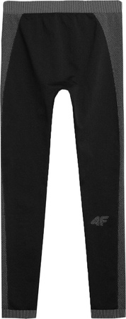 Bielizna termoaktywna bezszwowa dla dziewczynki 4F F109 czarna 4FJAW23USEAF109 20S