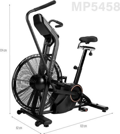Rower treningowy powietrzny stacjonarny semi commercial HMS mp5458
