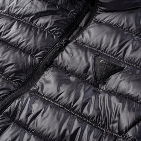 Męska kurtka puchowa pikowana Iguana Blanco rozmiar S
