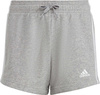 Spodenki dla dzieci adidas Essentials 3-Stripes szare IC3632