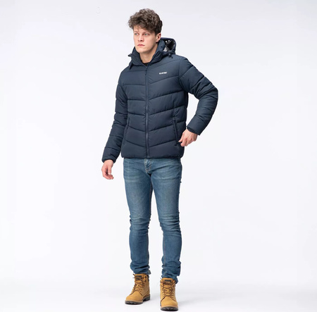 Męska kurtka zimowa pikowana Hi-tec VARMI rozmiar L