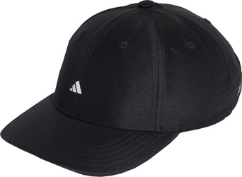 Czapka z daszkiem damska adidas Satin Baseball Cap czarna OSFW HA5550