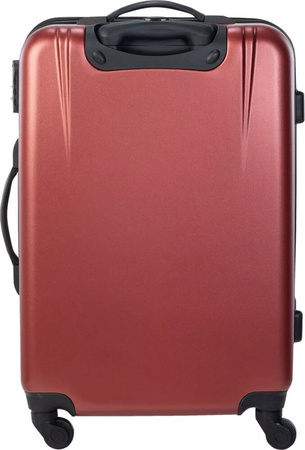 Walizka podróżna na kółkach twarda Iguana Asturia II 109 red vine 109 litrów