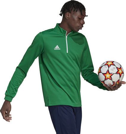 Bluza męska adidas Entrada 22 Training Top zielona HI2129