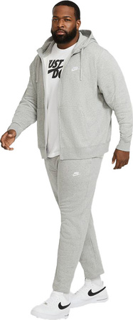 Bluza męska Nike Club Hoodie FZ BB szara BV2645 063
