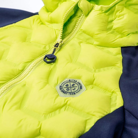 Dziecięca kurtka przejściowa softshell pikowana Bejo Stuart JRB rozmiar 140