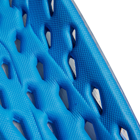 Ochraniacze piłkarskie na golenie piszczele nagolenniki adidas X League niebieskie IA0842