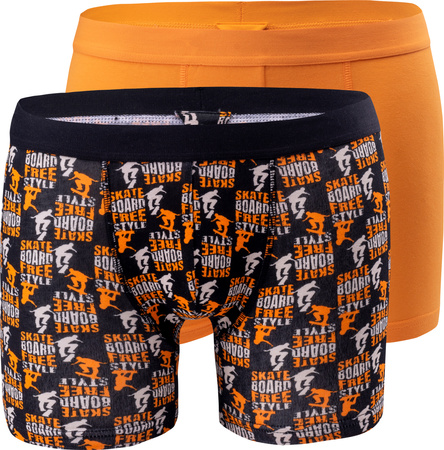 Dziecięce majtki bokserki bawełniane Martes Nicko Jr 2pak rozmiar 146/152