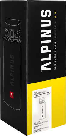 Bidon butelka na wodę trytanowa turystyczna Alpinus Trysil 650ml UZ11056