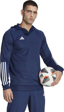 Bluza męska adidas Tiro 23 Competition Hoodie granatowa HK8056