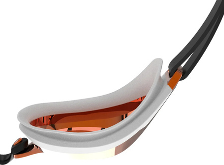 Okularki pływackie Speedo Fastskin Speedsocket 2 Mir Au black/white/fire gold