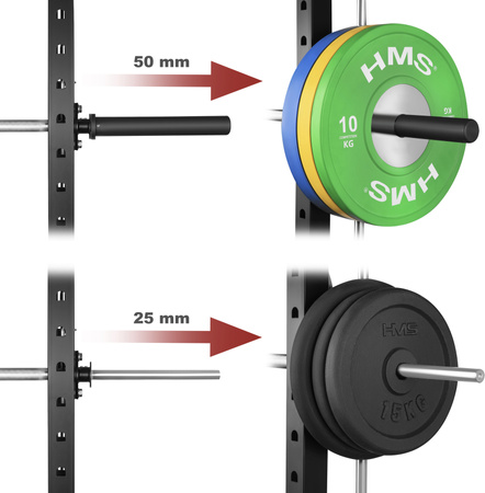 SWC3101 SUWNICA SMITHA NA WOLNY CIĘŻAR Z WYCIĄGIEM SEMI COMMERCIAL HMS