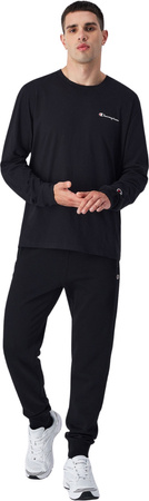 Bluza męska Champion Crewneck Long Sleeve czarna 220265 KK001