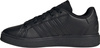 Buty dziecięce adidas Grand Court Lifestyle Tennis Lace-Up czarne FZ6159