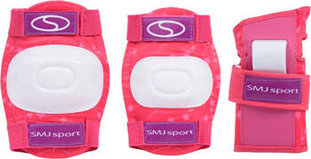 Ochraniacze dla dzieci, komplet CR-600 różowe