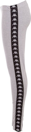 Legginsy damskie Kappa Janne szare 310026 15-4101M