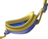Dziecięce okularki pływackie Speedo JET V2 GOG JU empire yellow/neon blue