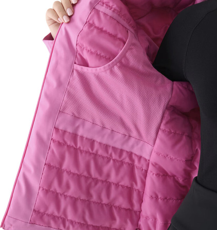 Kurtka narciarska damska 4F F572 różowa 4FWAW24TTJAF572 55S