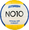 Piłka siatkowa NO10 Smash biało-niebiesko-żółta