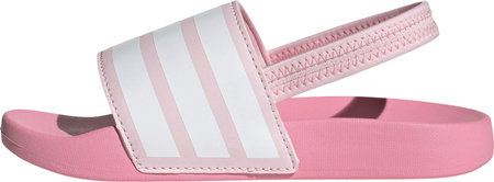 Klapki dla dzieci adidas Adilette Estrap różowe JR5331