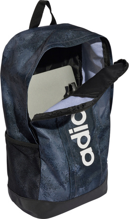Plecak szkolny miejski sportowy adidas Linear Graphic granatowy JW8675