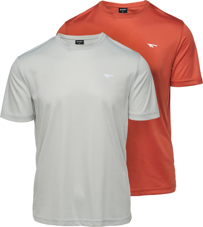 Męska Koszulka Z Krótkim Rękawem Jodin 2 Pack  racing red/bright white rozmiar XL