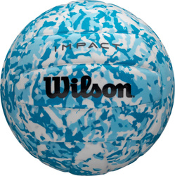 Piłka siatkowa Wilson Impact Gen Green VB niebiesko-biała WV2000801XBOF