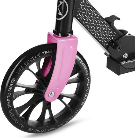 Hulajnoga z hamulcem Nils Extreme HM1302 różowa