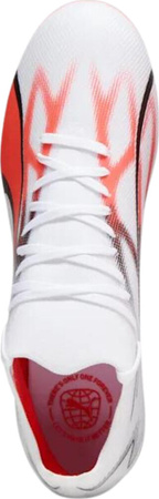 Buty piłkarskie Puma Ultra Match FG/AG białe 107347 01