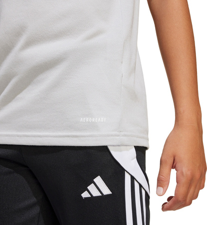Koszulka dla dzieci adidas Squadra 25 Polo szara JY3412