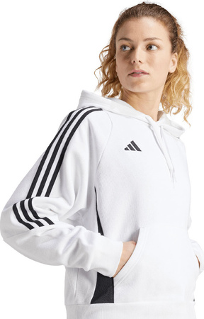 Bluza damska adidas Tiro 24 Hooded biała IR7508