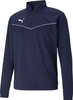 Bluza męska Puma teamRISE 1 4 Zip Top Peacoat-Pu granatowa 657394 06