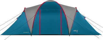 Namiot kempingowy niebieski-jasno szary highland iv Nils camp nc6431