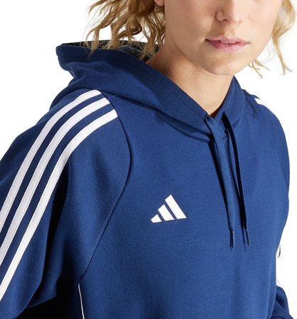 Bluza damska adidas Tiro 24 Hooded granatowa IR7507