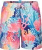 Dziecięce Szorty Boy's Arena Water Prints Beach Boxer Ao  racing red/bright white rozmiar 8-9