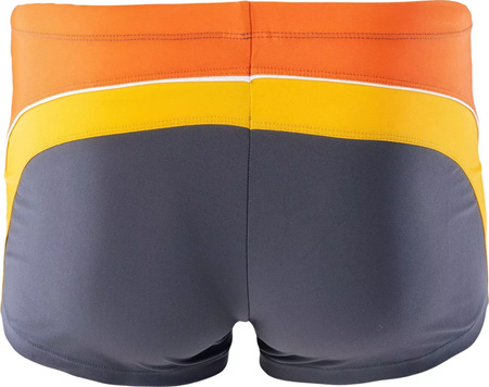 Męskie bokserki kąpielowe Aquawave HELDER forget iron/puffin's bill rozmiar L